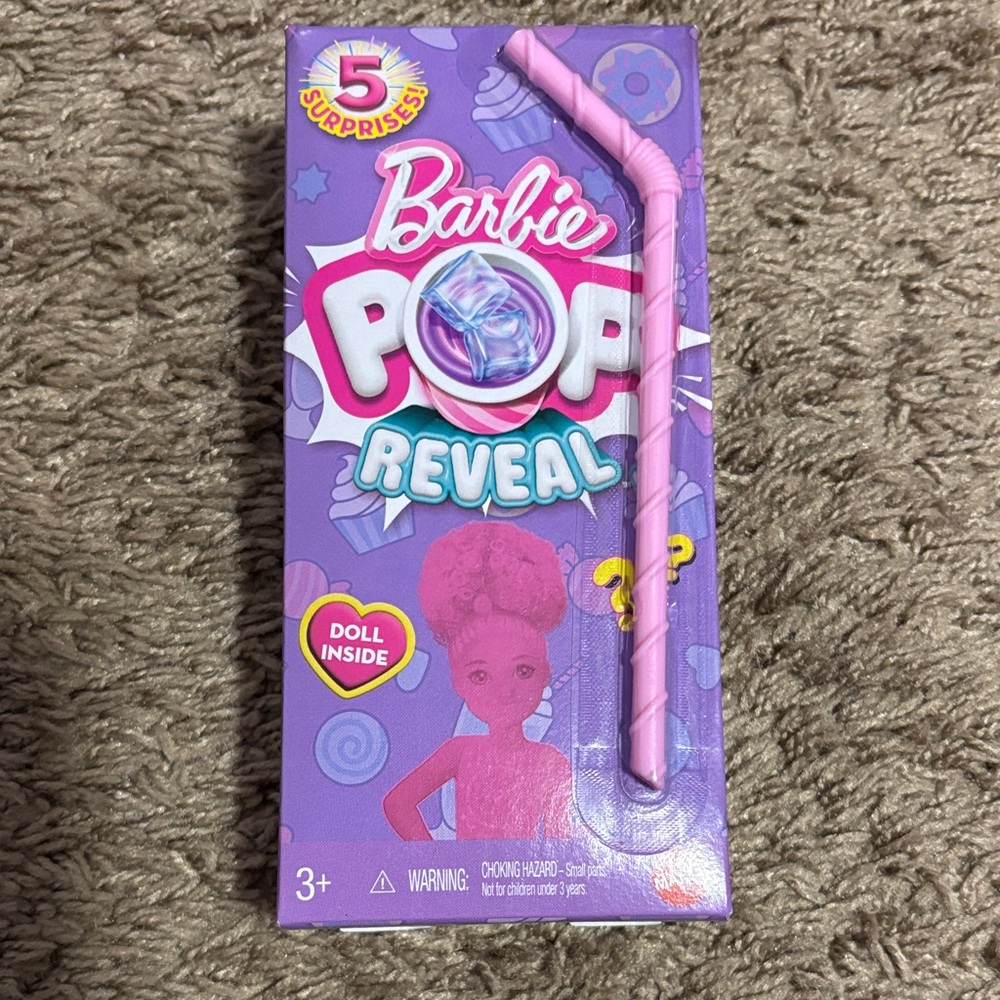 Barbie Pop Reveal Party Set - Pink and Purple